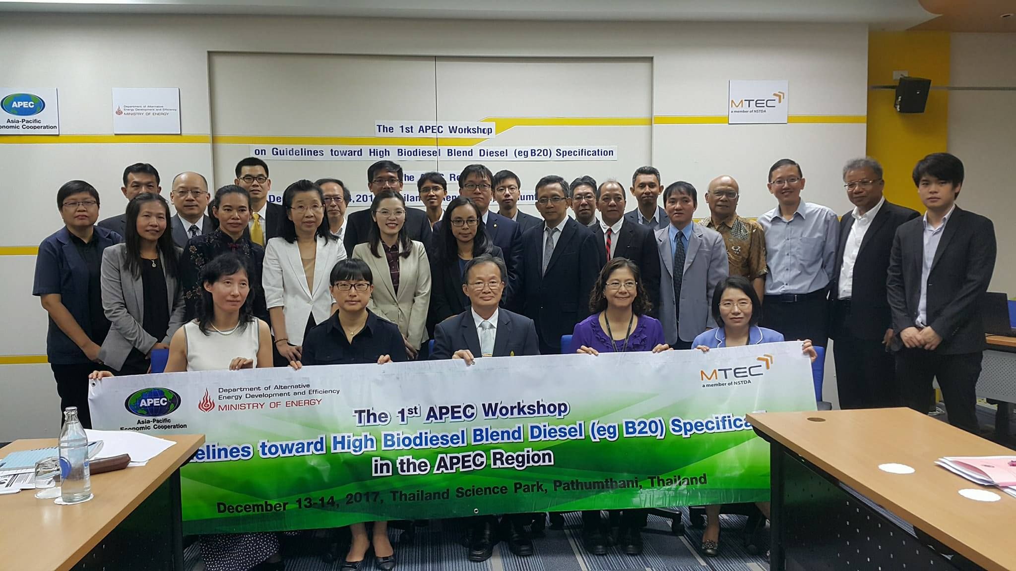 The 1stAPEC Workshop on Guidelines toward High Biodiesel Blend Diesel (eg B20) Specification in the APEC Region